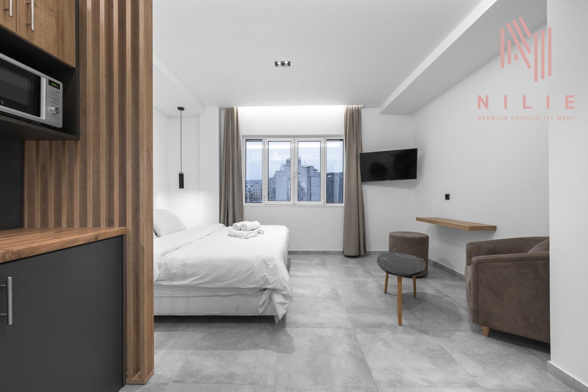 Апартаменты Pantheon, Nilie Hospitality Mgmt Салоники Экстерьер фото