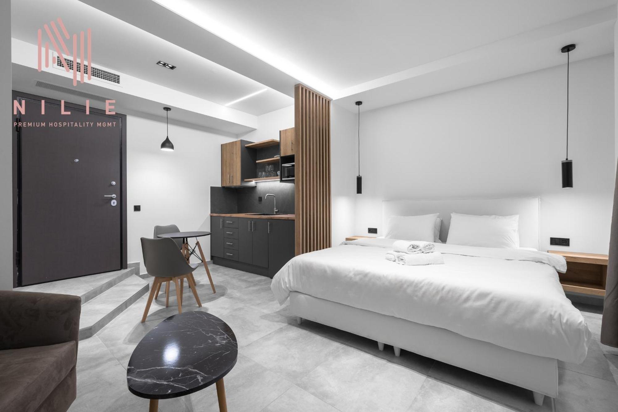 Апартаменты Pantheon, Nilie Hospitality Mgmt Салоники Экстерьер фото