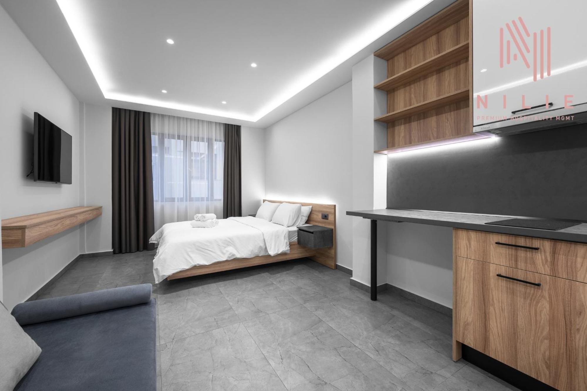 Апартаменты Pantheon, Nilie Hospitality Mgmt Салоники Экстерьер фото