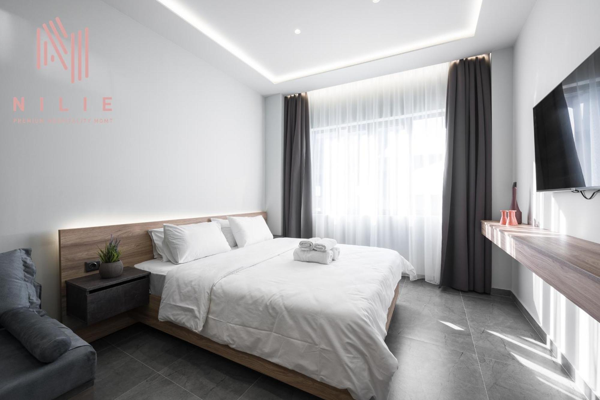 Апартаменты Pantheon, Nilie Hospitality Mgmt Салоники Экстерьер фото