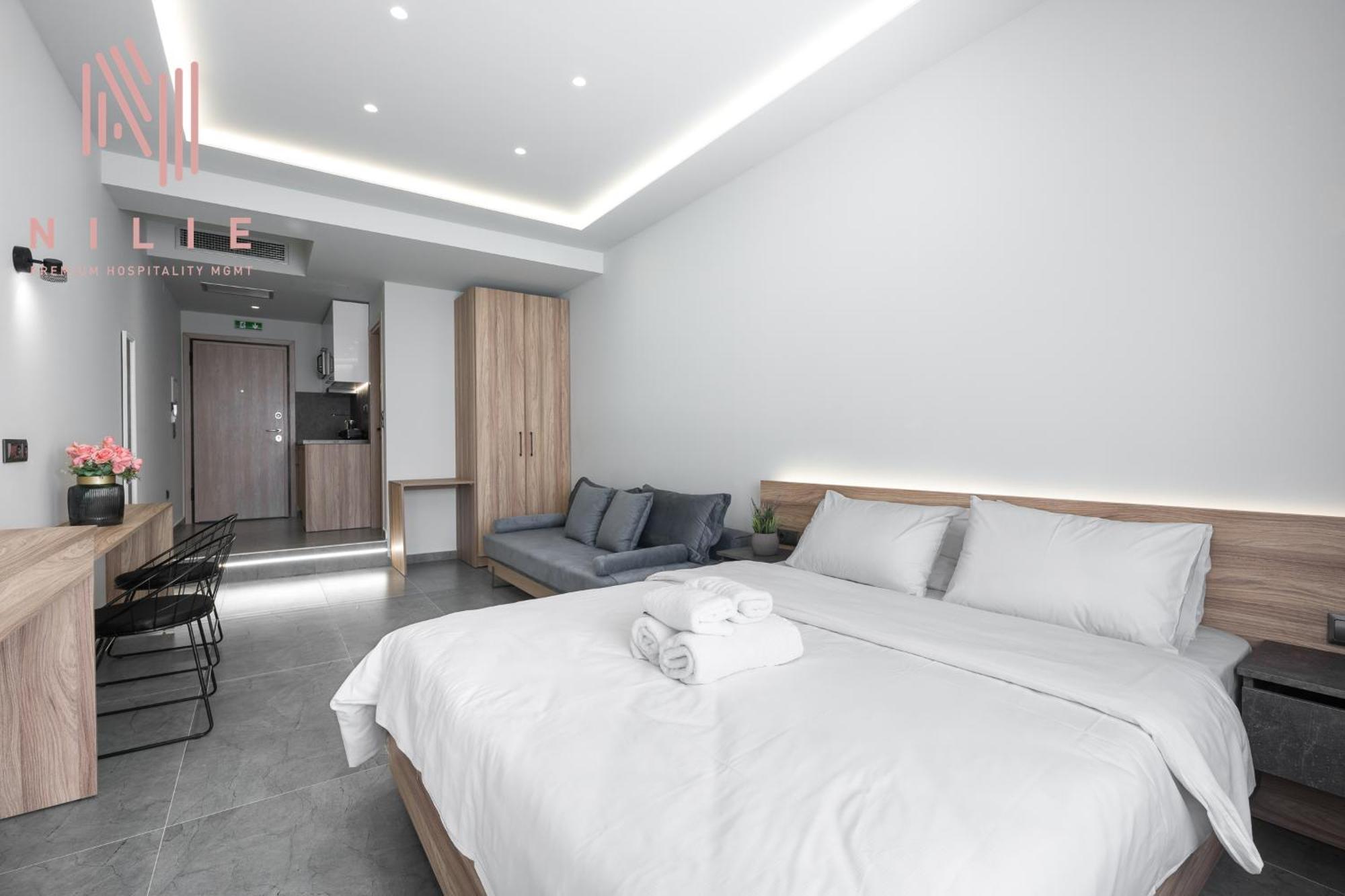 Апартаменты Pantheon, Nilie Hospitality Mgmt Салоники Экстерьер фото