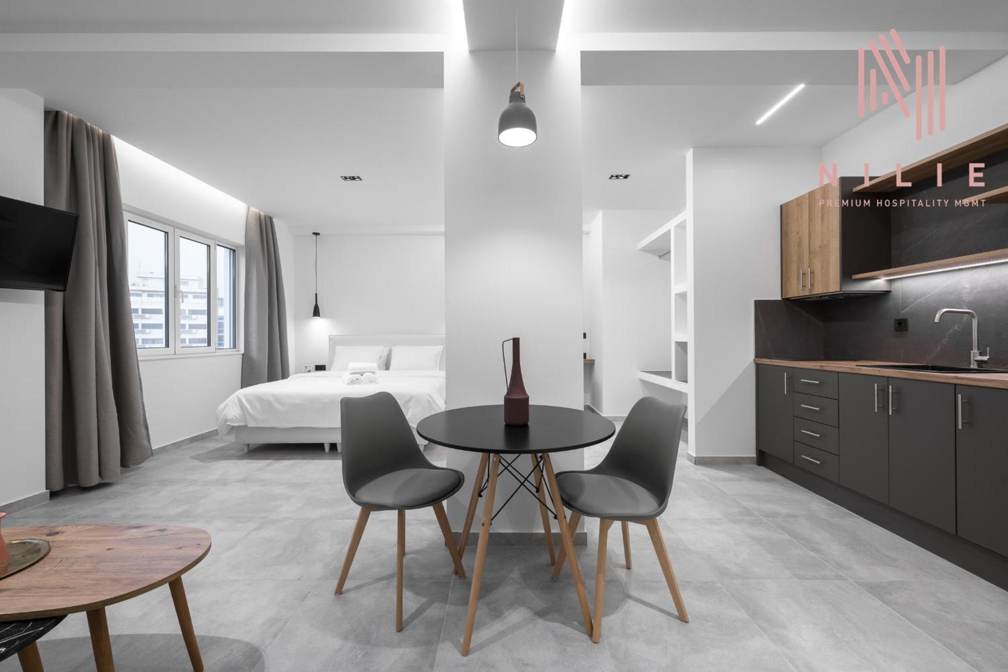 Апартаменты Pantheon, Nilie Hospitality Mgmt Салоники Экстерьер фото