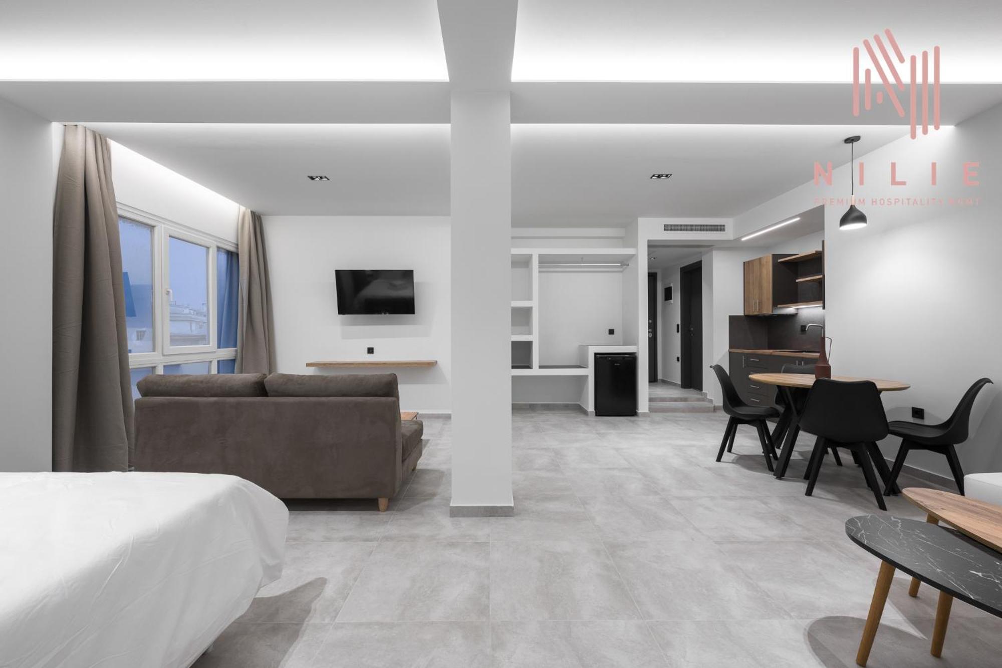 Апартаменты Pantheon, Nilie Hospitality Mgmt Салоники Экстерьер фото