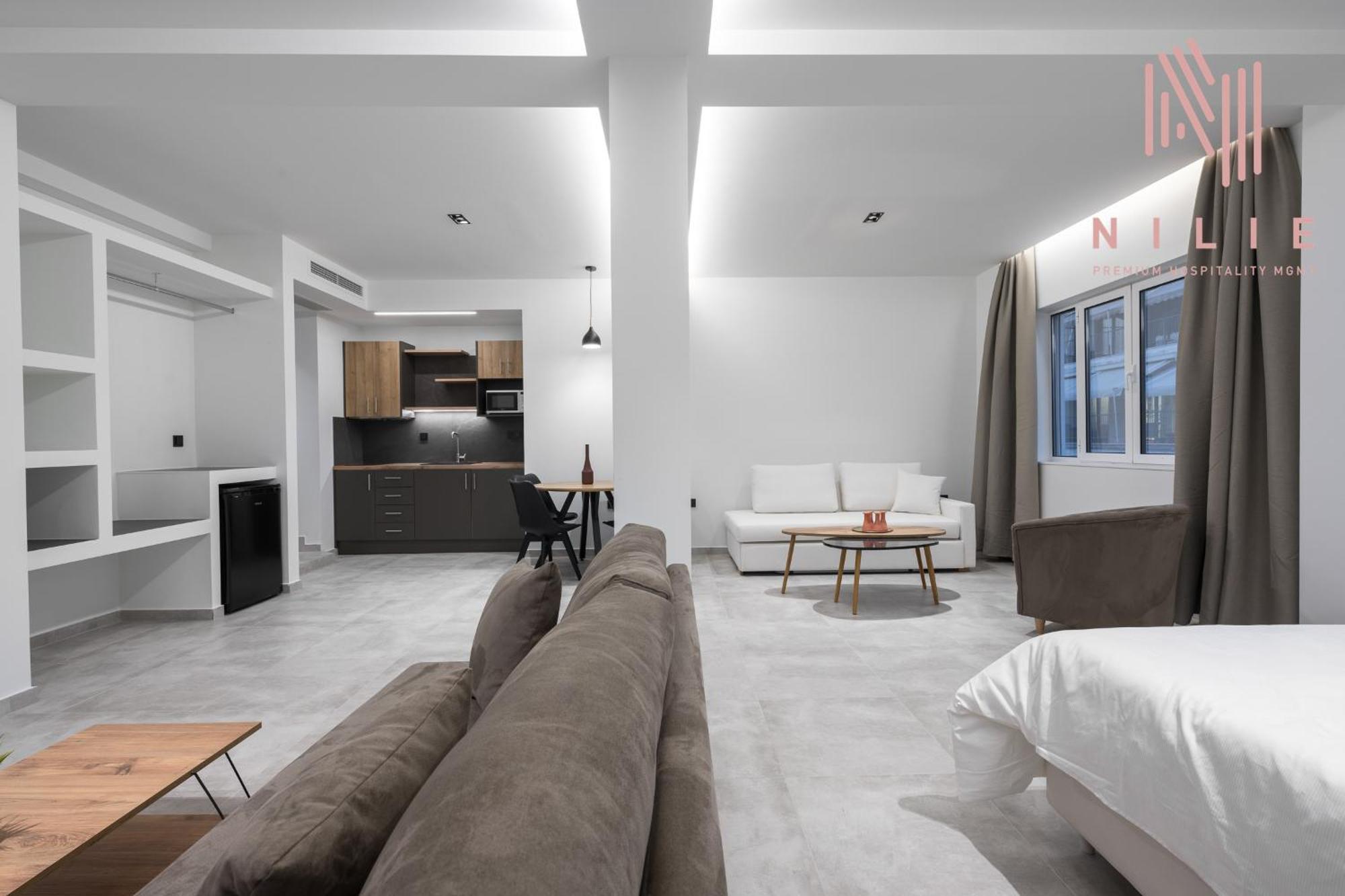 Апартаменты Pantheon, Nilie Hospitality Mgmt Салоники Экстерьер фото