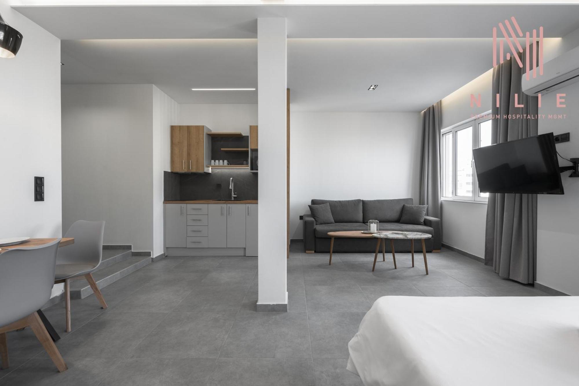 Апартаменты Pantheon, Nilie Hospitality Mgmt Салоники Экстерьер фото