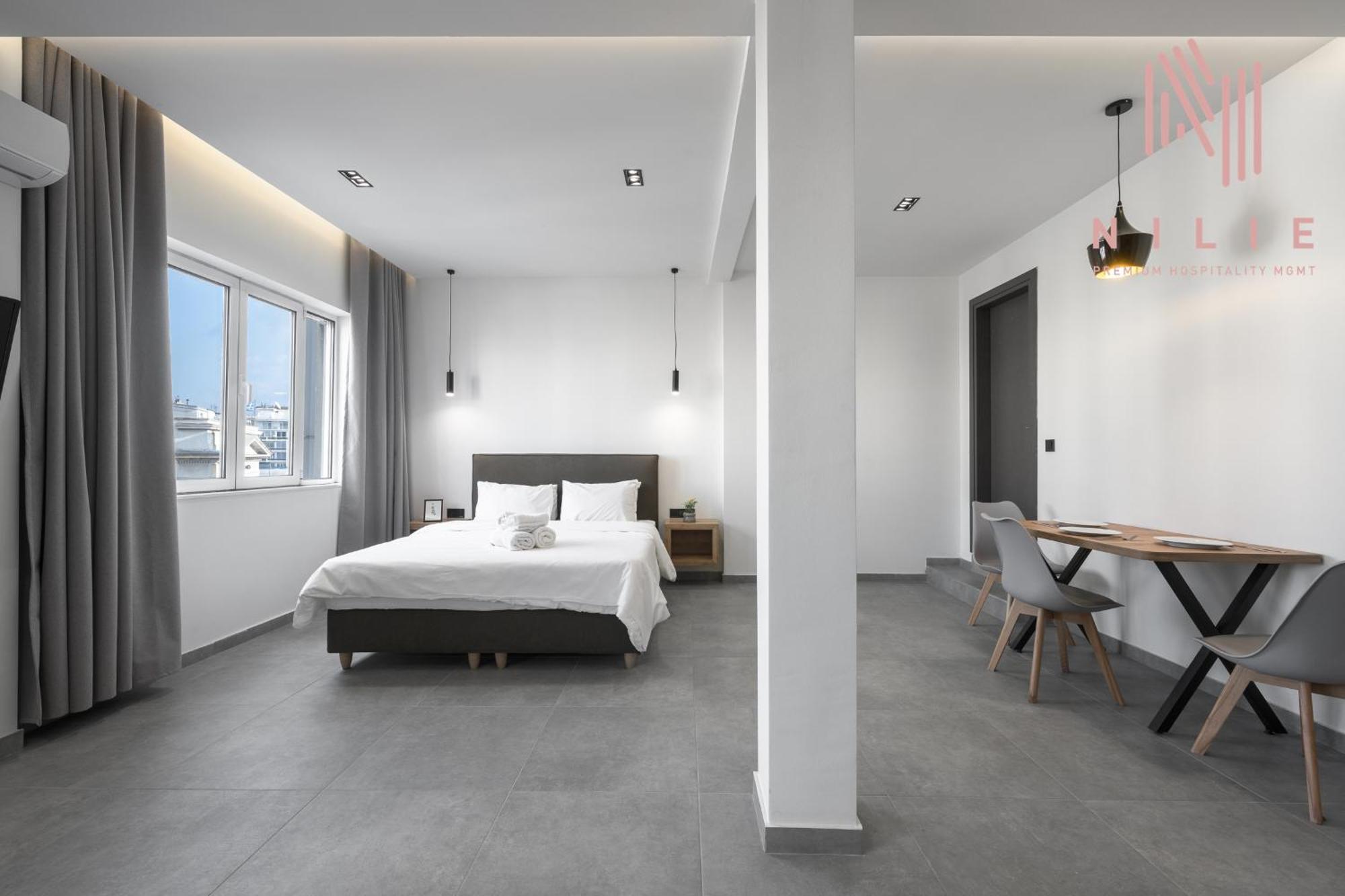 Апартаменты Pantheon, Nilie Hospitality Mgmt Салоники Экстерьер фото