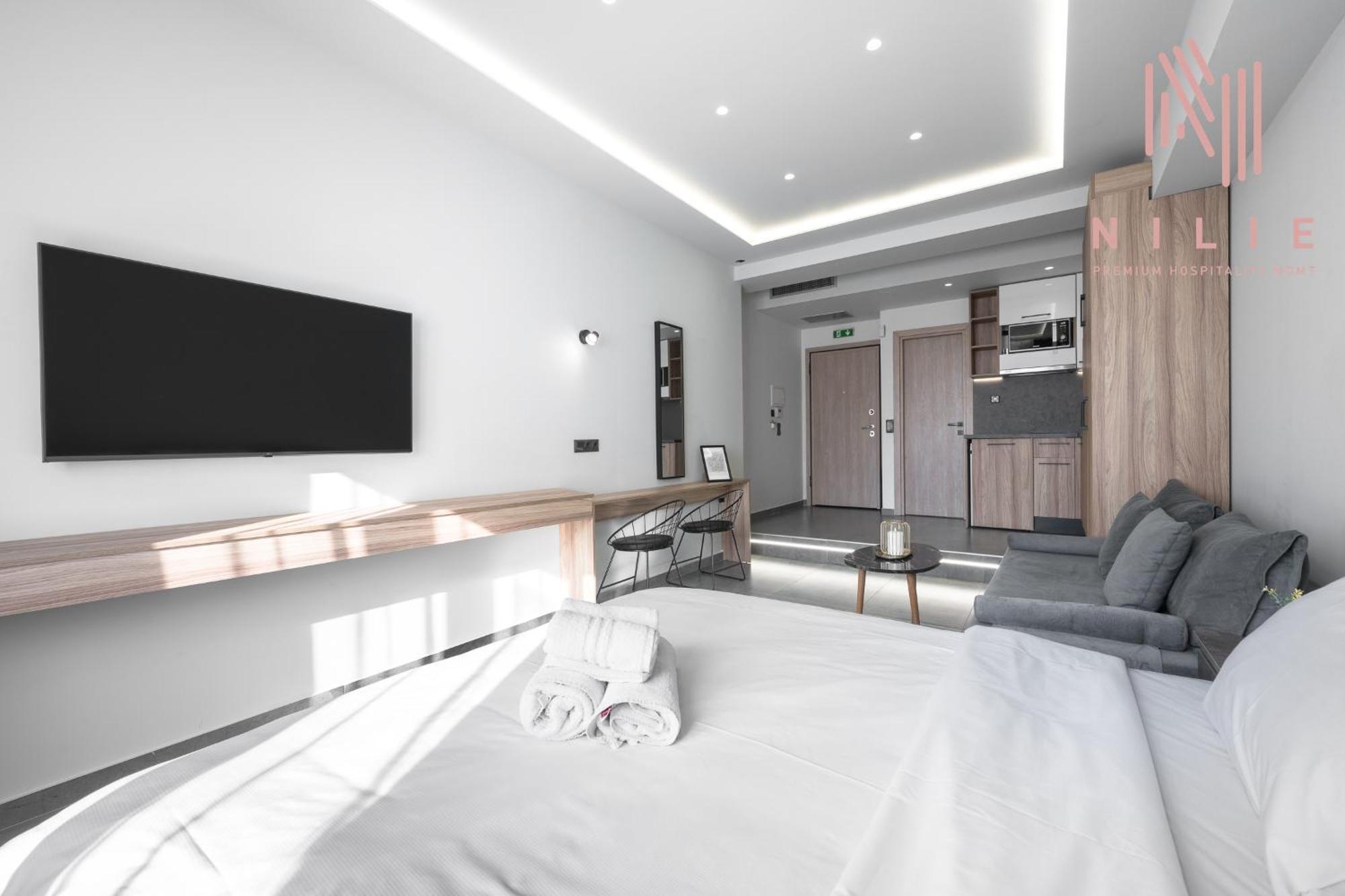 Апартаменты Pantheon, Nilie Hospitality Mgmt Салоники Экстерьер фото