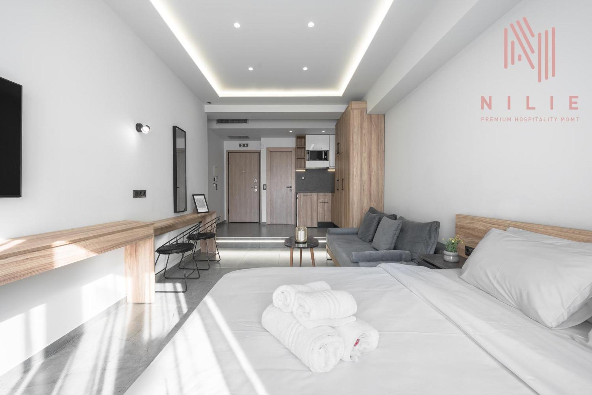 Апартаменты Pantheon, Nilie Hospitality Mgmt Салоники Экстерьер фото